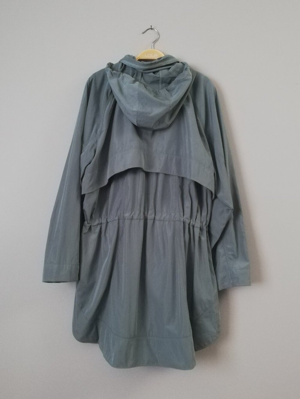 Womens Hooded Anorak Jacket in Slate Gray - Picture 2 of 11
